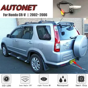 Резервная камера заднего вида AUTONET HD ночного видения для Honda CR-V CRV  2002 2003 2004 2005 2006 CCDномерной знак