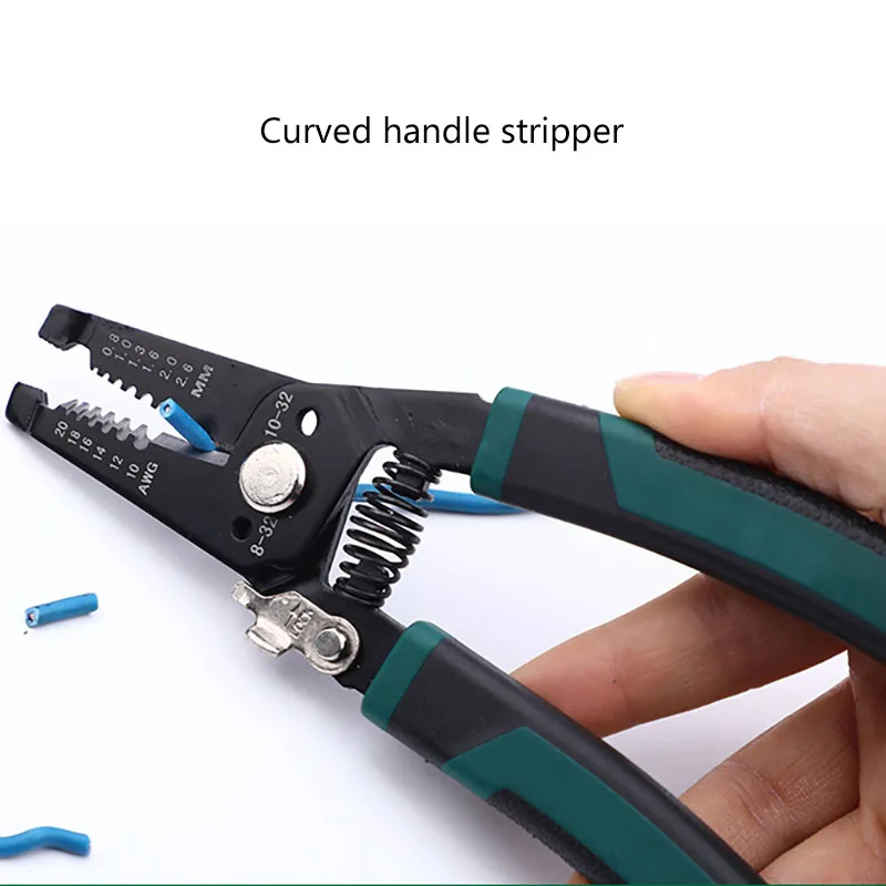 

Wire Stripper Electrical Cable Pliers Multifunctional Wire Stripping Pliers Crimping Pliers Cable Wire Stripping Pliers Cutting