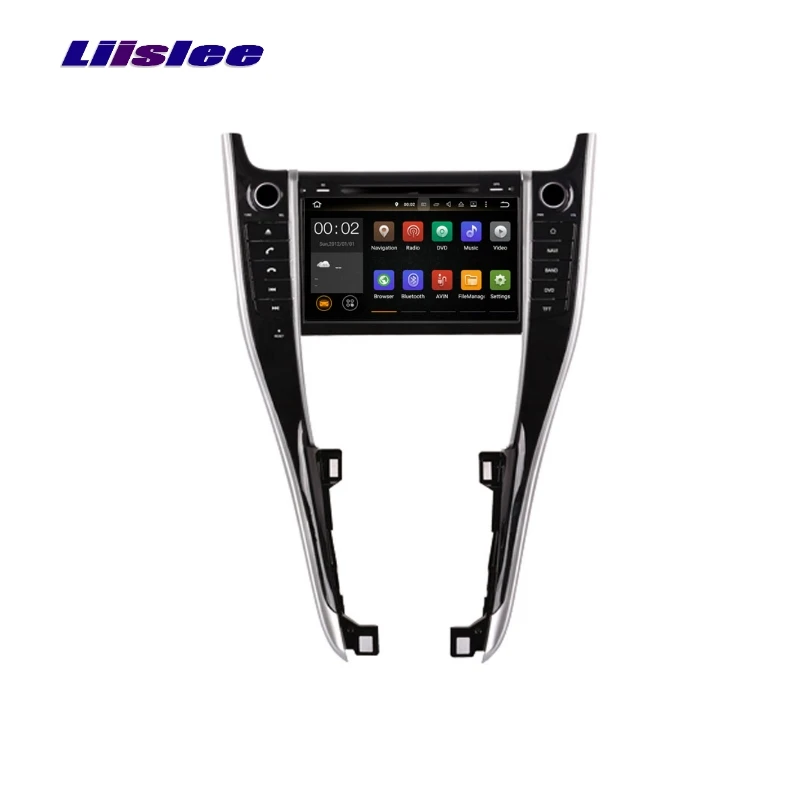 Android 2G RAM для Toyota Harrier 2015 ~ 2017 LiisLee Автомобильный мультимедийный ТВ DVD GPS аудио стерео