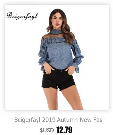 Beigerfayl новые европейские и американские женские рубашки, сексуальные рубашки с открытыми плечами и рукавами-фонариками, топы с узлом-бабочкой, закрытая Талия, рубашки 8911