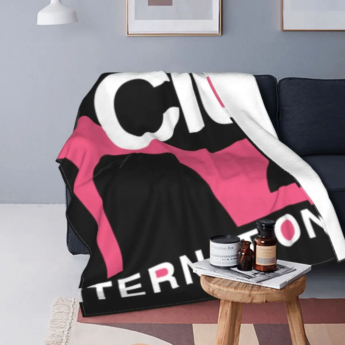 

Clubteeb-Manta clásica a cuadros para cama, manta con capucha, a cuadros