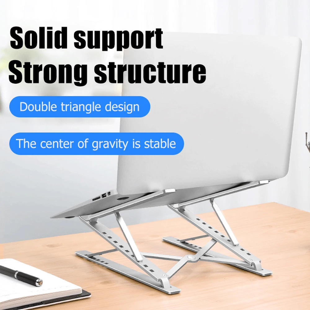 

Подставка для ноутбука, складная, регулируемая, для Macbook Pro, Air, DELL