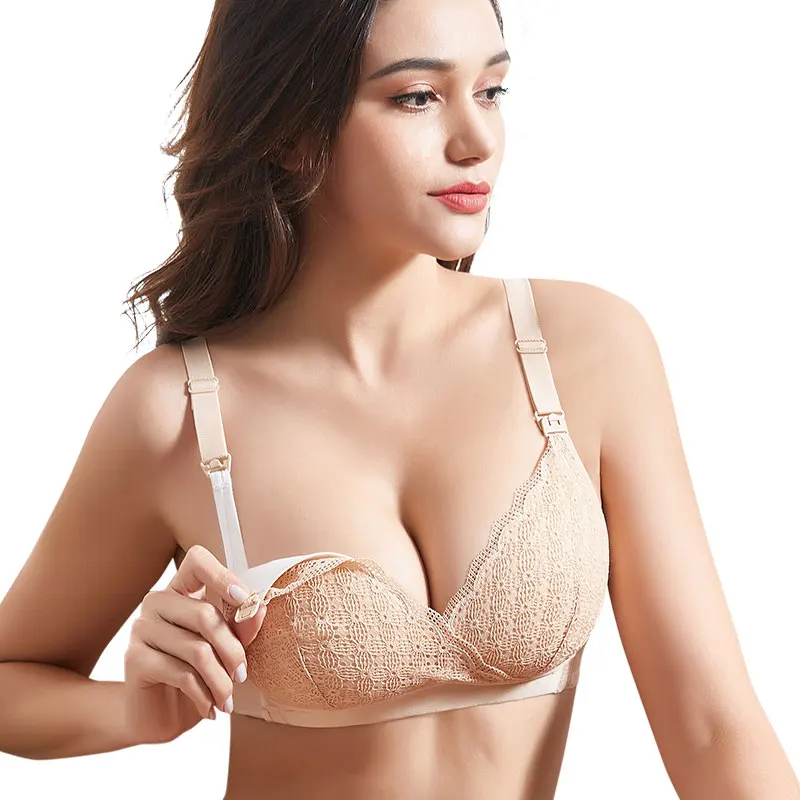 

Last-feeding Large Bra Thin Maternal Underwear During Pregnancy To Gather Anti-sagging Postpartum Comfort