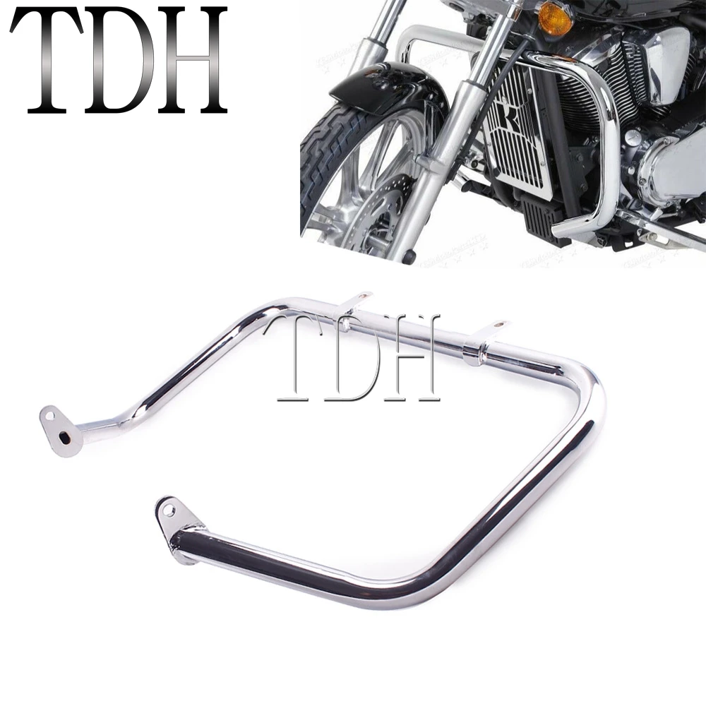 

For Kawasaki VN1500 Metal Chrome Motorcycle Engine Guard Bumper Front Crash Bar Frame Fairing Protect 1996 1997 1998 1999-2008