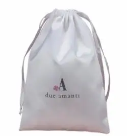 Гладкая шелковая мешок для волос Ткань для обуви, подарочная упаковка, яркий атласный пыленепроницаемый мешочек на шнурке с логотипом под заказ