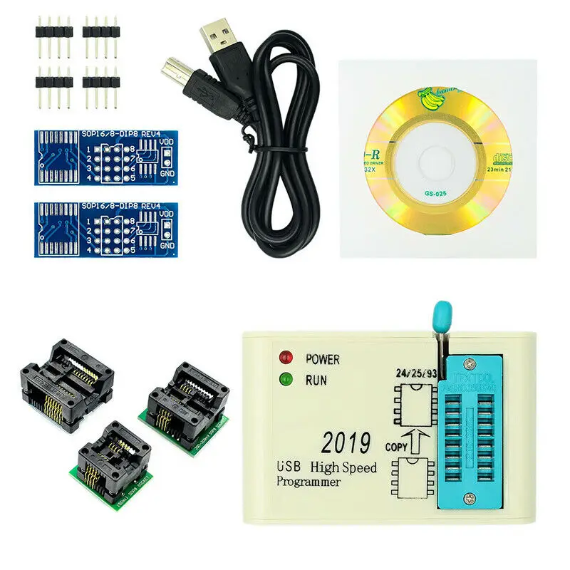 

Чип-комплект для компилятора высокоскоростной EZP2019 USB SPI программатор поддерживает EEPROM