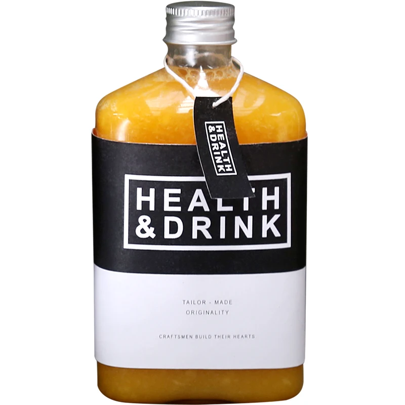 

10pcs Net red creative disposable plastic bottle drink transparent cold tea juice milk tea enzyme cocktail cup with lid 270ml