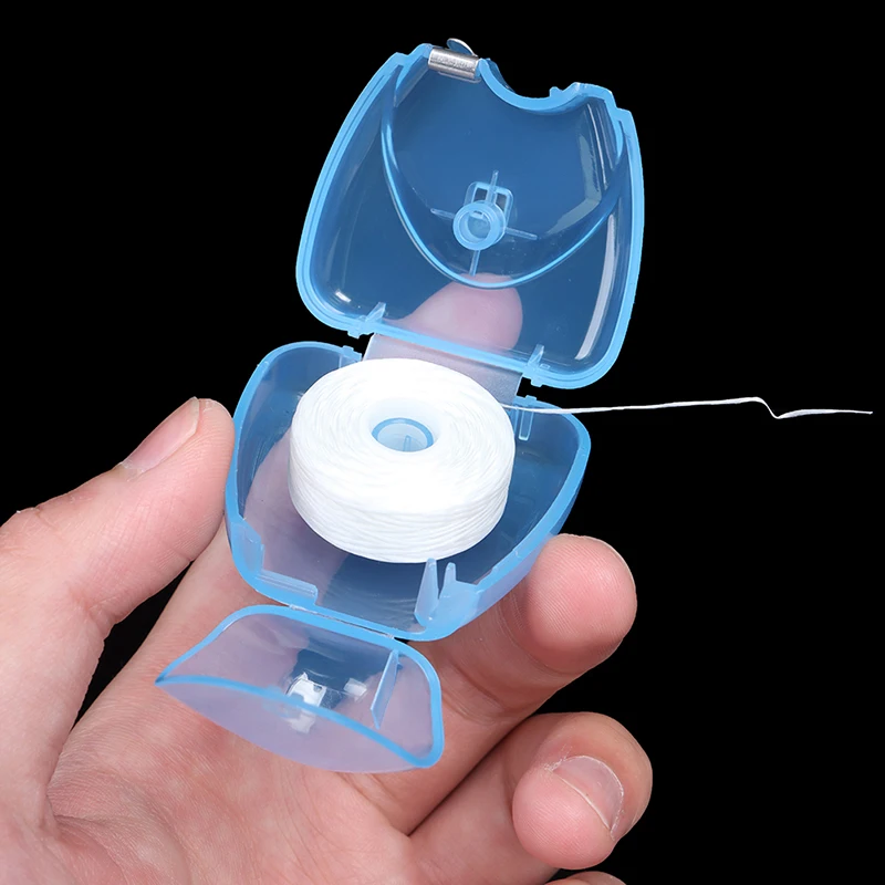 

Зубная нить, 50 м, 1 шт., для гигиены полости рта, чистки зубов, межзубной щетки, зубочистки, уход за полостью рта, чистка зубов