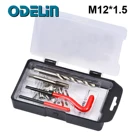 Набор инструментов для ремонта резьбы M12 X1.5, 15 шт.