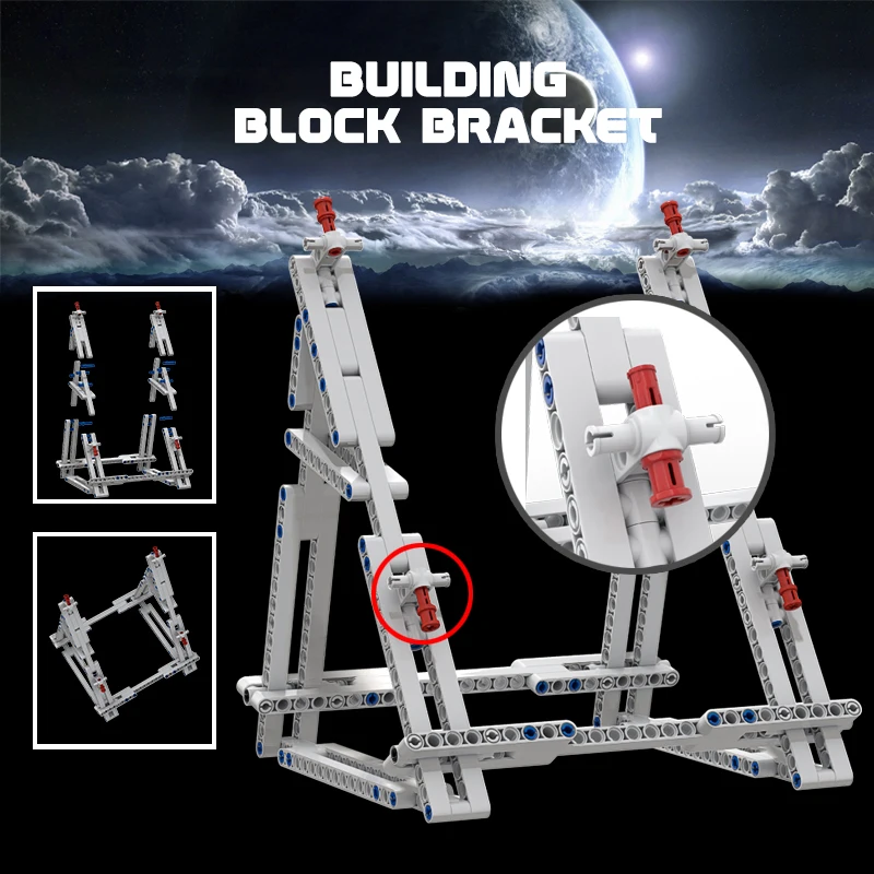 

MOC Bracket Display Stand (Only Bracket,Not included model ) Building Blocks Bricks DIY Model Toys For Kids Boys Birthday Gift