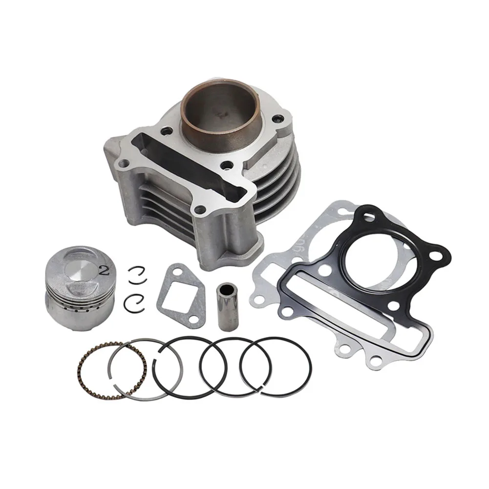 

GY6 60cc 44mm Scooter Engine Rebuild Kit Big Bore Cylinder Kit Cylinder Head Assy 4-stroke 139QMB 139QMA Moped Scooter