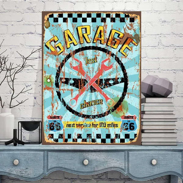 

Route Route 66 Tin Sign Metal Sign Metal Poster Metal Decor Metal Painting Wall Sticker Wall Sign Wall Decor