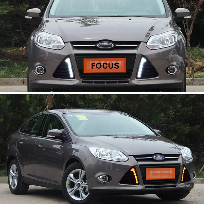 Дневные ходовые огсветильник для Ford Focus MK3 2012-2014 IP67 2 шт. | Автомобили и мотоциклы