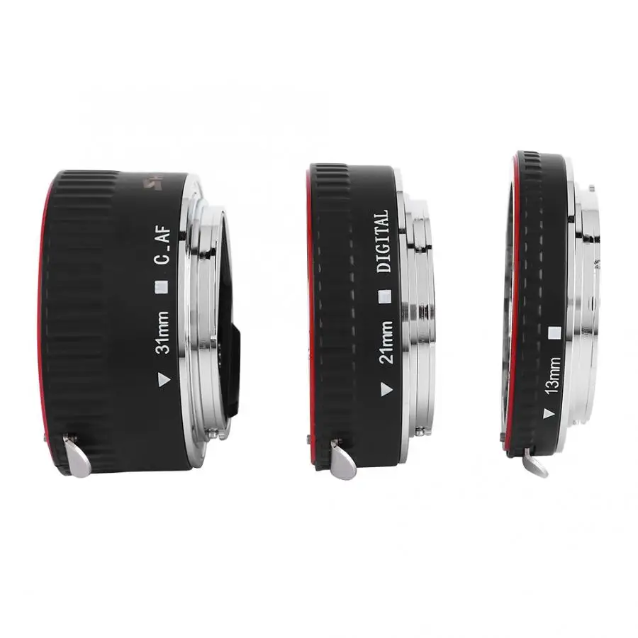 Макрокольцо-удлинитель SHOOT с автофокусом для Canon EOS EF аксессуары камер 31/21/13 мм |