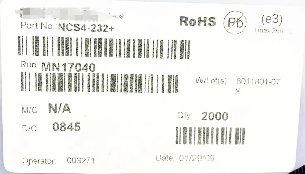 NCS4 232 + радиочастотный трансформатор 1600MHZ MIN 2300MHZ MAX|Аксессуары для батарей и ЗУ| |