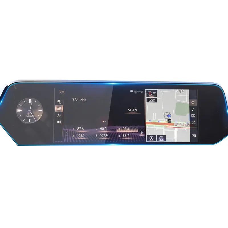 for lexus ux200ux250ux260 2019 2020 7inch car navigation screen protector tempered glass film touch screen accessories free global shipping