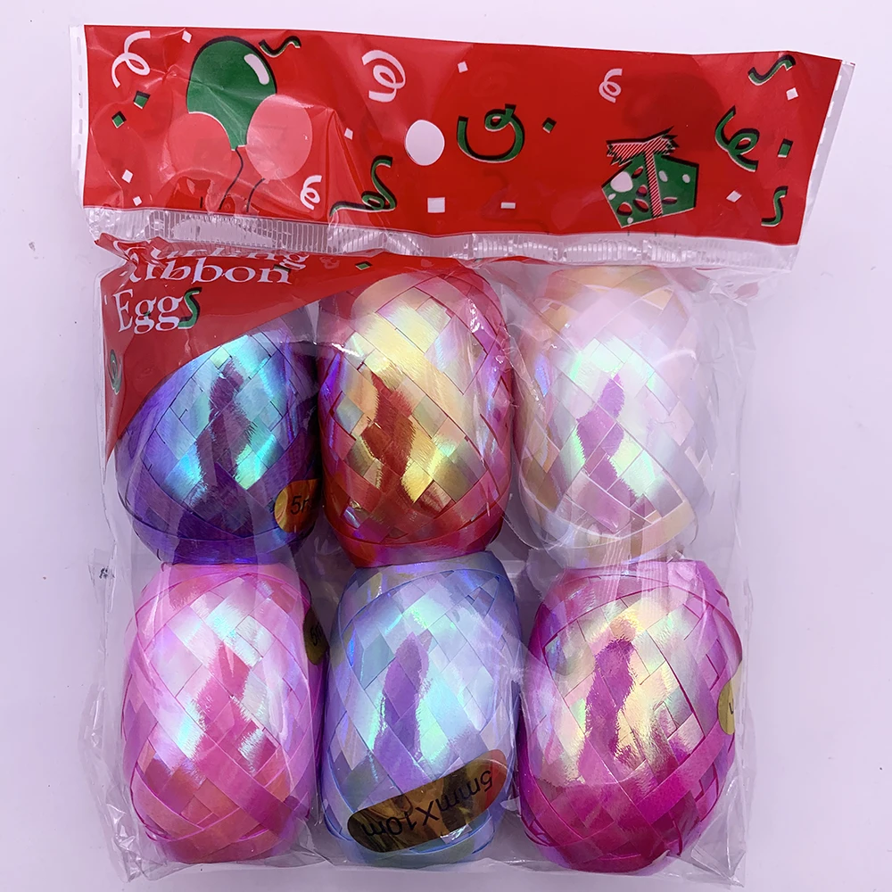 Ленты для шариков сделай сам 6 шт./пакет цветная подарочная лента упаковки сумок