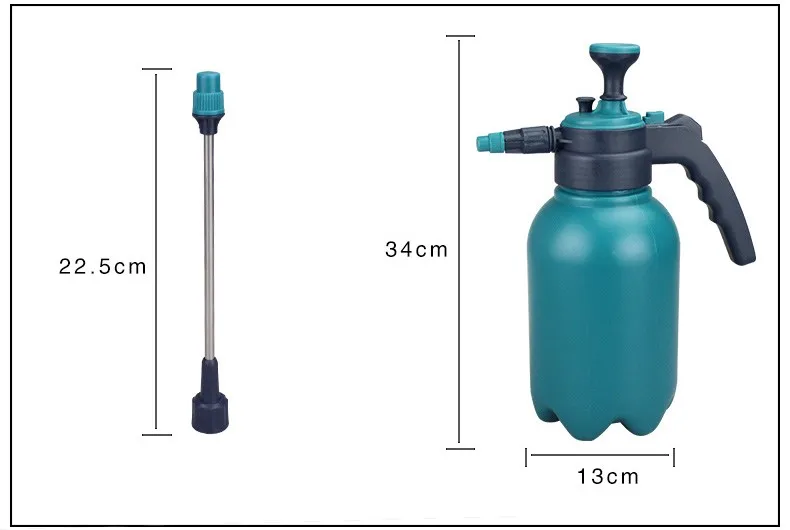 

Manual air pressure thickening dark green small sprayer watering can watering pot watering can watering pot gardening tool