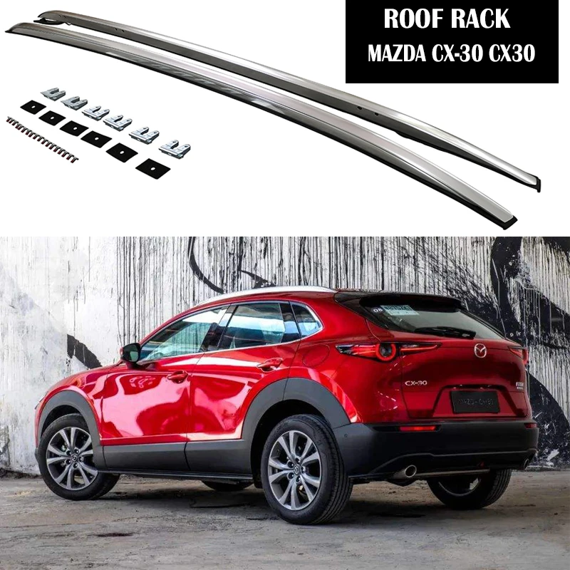 Багажник на крышу из алюминиевого сплава для Mazda CX-30 CX30 2020 2021 | Автомобили и