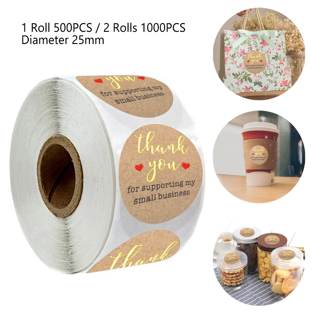 

Labels Sticker Stickers Gift Creative Art decal High quality Rolls Round
