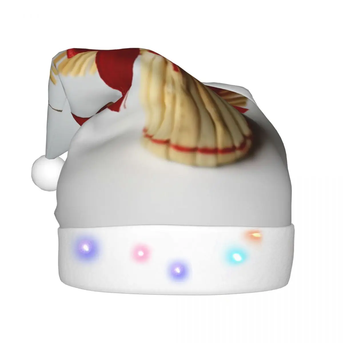 

Рождественские украшения с изображением ангела для мужчин и женщин, милая Рождественская шляпа, шапки унисекс