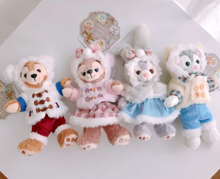 1 шт. Новинка плюшевые игрушки Duffy Bear friends Stellalou зимняя ткань мультяшный кролик с