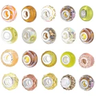 BAOPON 2 шт.лот высококачественные желтые Хрустальные стеклянные бусины подходят для оригинальных браслетов сделай сам ожерелье для женщин ювелирные изделия подарок