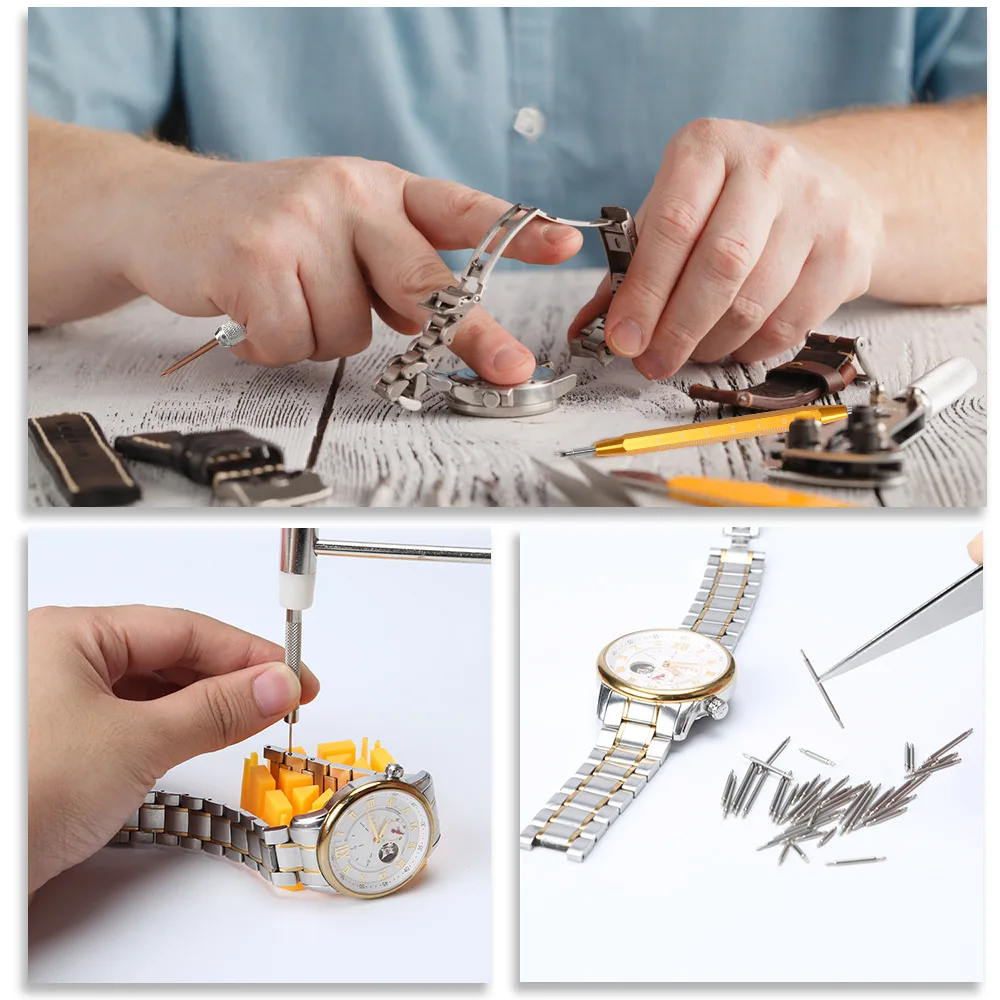 

149-piece watch repair tool strap cover removal screwdriver