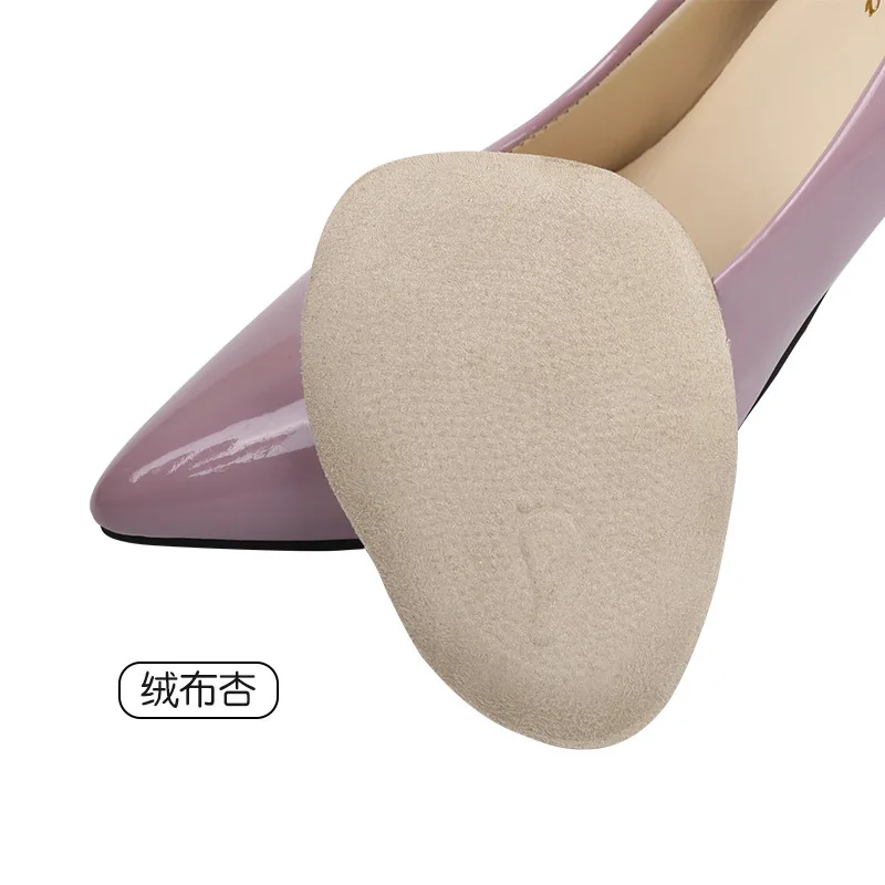 

1Pair High Heels Front Forefoot Pads 3D Silica Gel Buffer Insoles Half Code Massage Cushioning Inserts Shock Absorber Heel Pad
