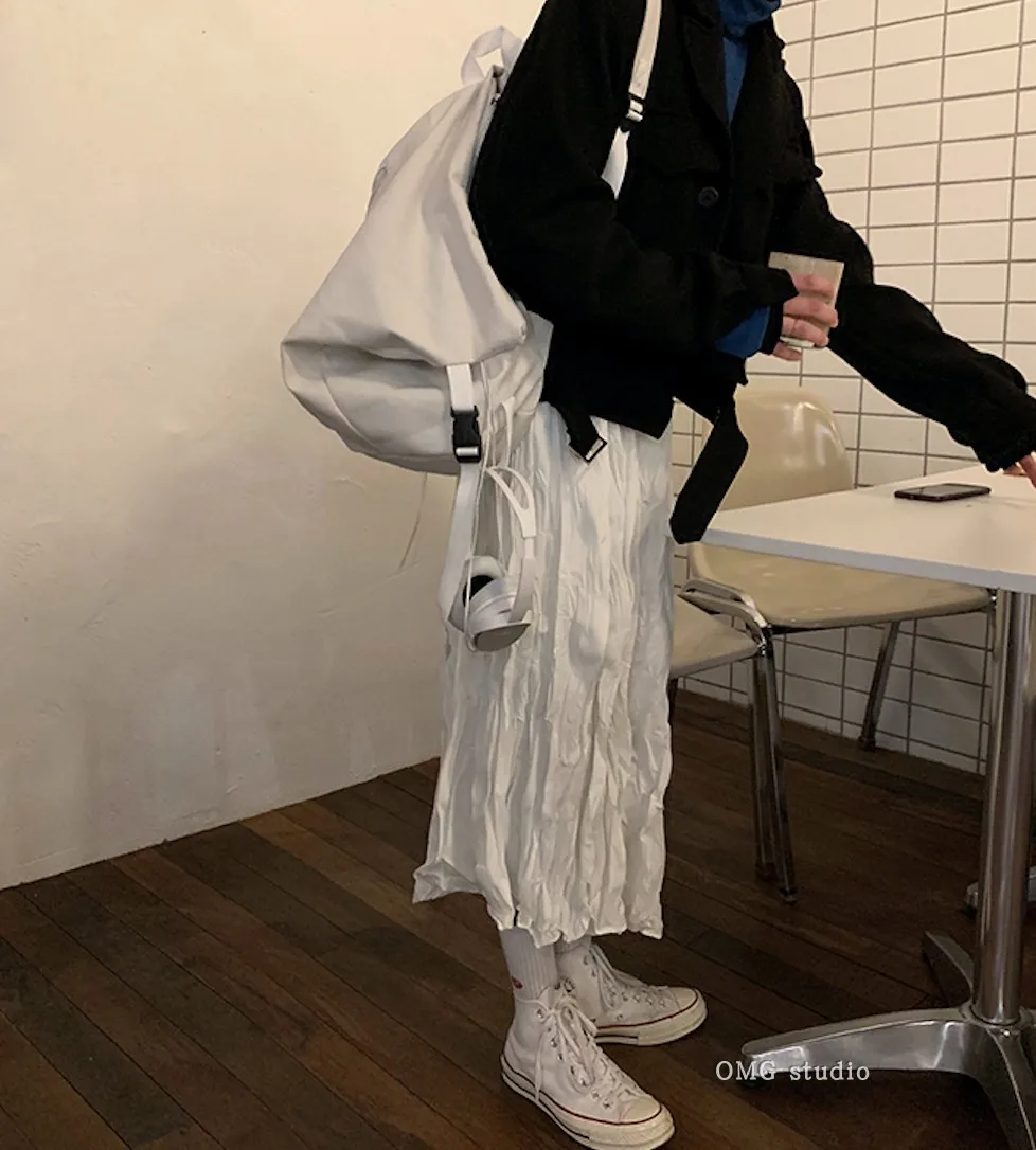 2020 Новый женский рюкзак простая индивидуальная Диагональная Сумка большая