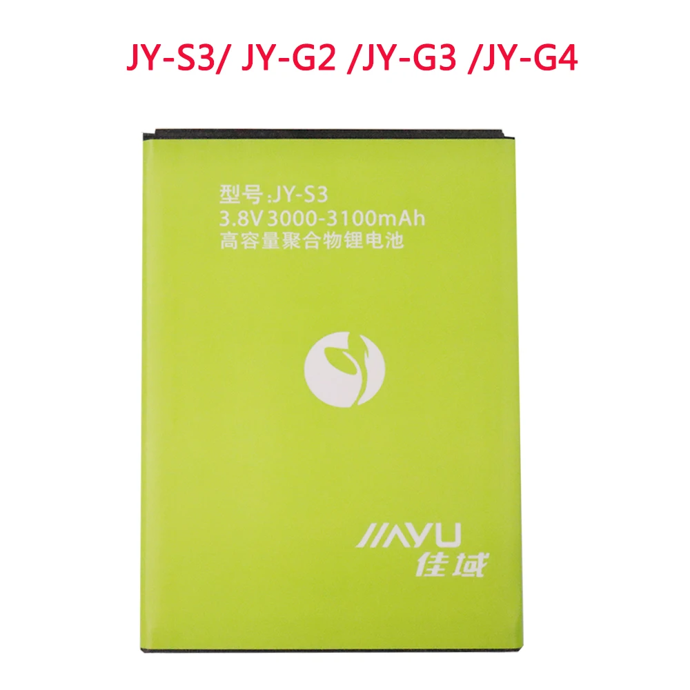 Original Mobile Phone Battery JY-G4 JY-S3 JY-G2 JY-G3 For JIAYU G4 G4S G4T JYS3 S3 JYG2 G3 Replacement Lithium Polymer Batteria