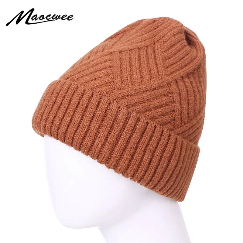 Осенне-зимние шапки для женщин и мужчин вязаная шапка шляпа оптовая продажа