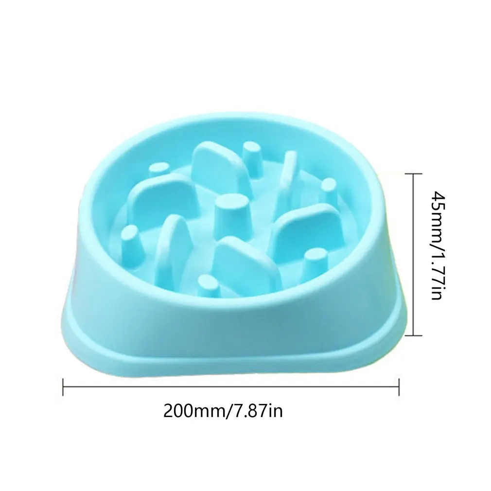 Домашние питомцы собака фидер чаша медленной еды Раздувание остановить Еда