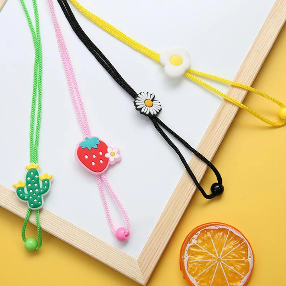 

Children Cartoon Fruits Nylon Reading Glasses Cord Elastic Chain Lanyards Eyeglass Holder Neck String Strap