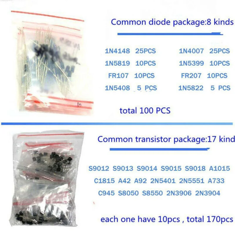 Транзисторный конденсатор Сопротивление комплект поставки Замена Лот 1390 шт