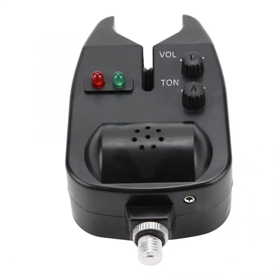 Электронный портативный звуковой сигнал тревоги для укуса рыбы + светодиодный