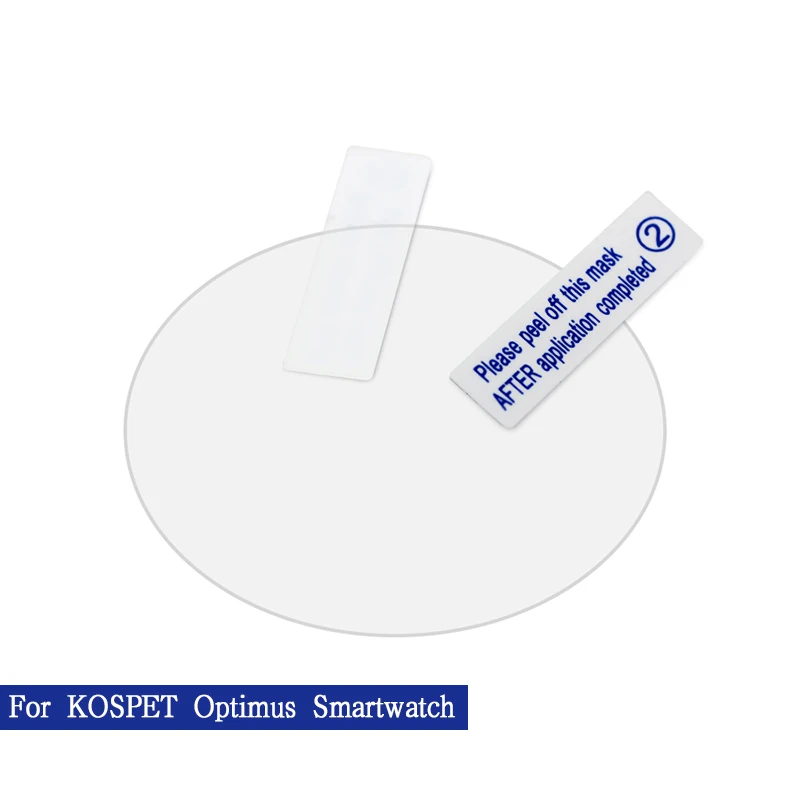For Optimus KOSPETPrime/Hope/Brave/Optimus Pro smartwatch защитную пленку, крышка для Kospet Смарт-часы-телефон с Экран протектор 3 шт./упак - Цвет: For Optimus
