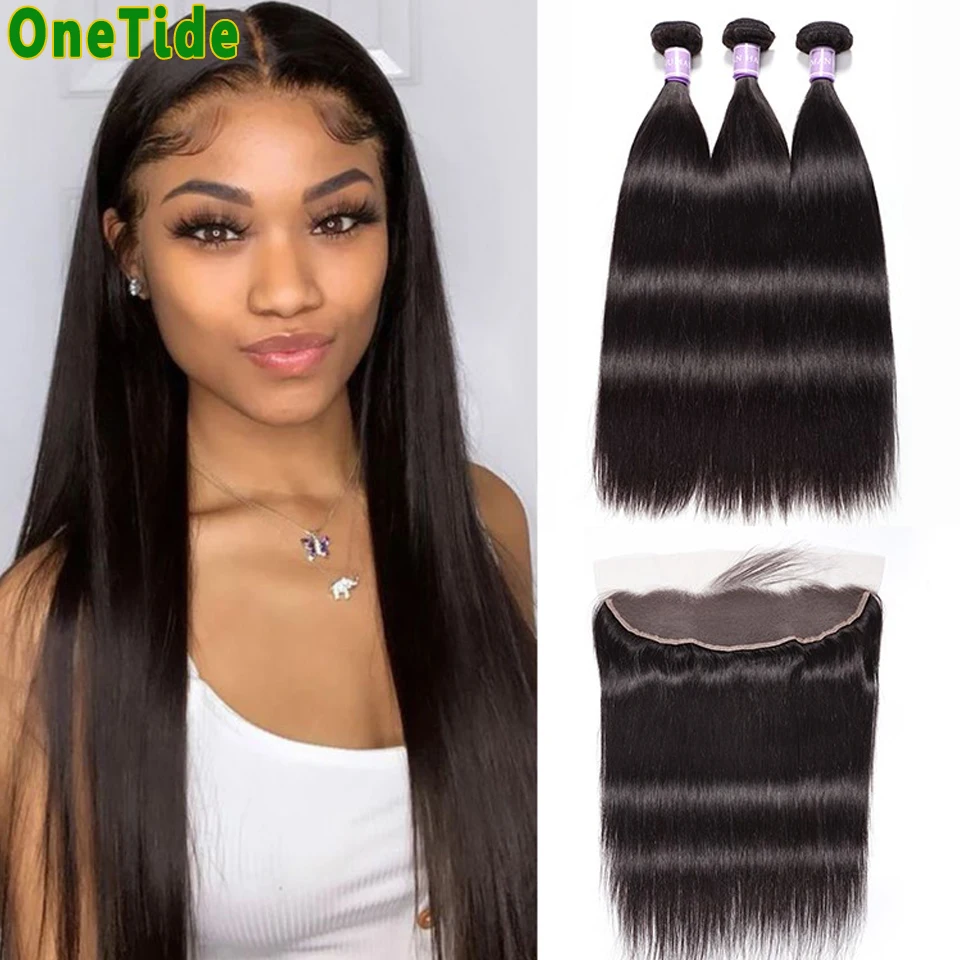 

Костяные прямые 3 пряди с фронтальной застежкой, бразильские перуанские стандартные пучки с фронтальной застежкой пряди