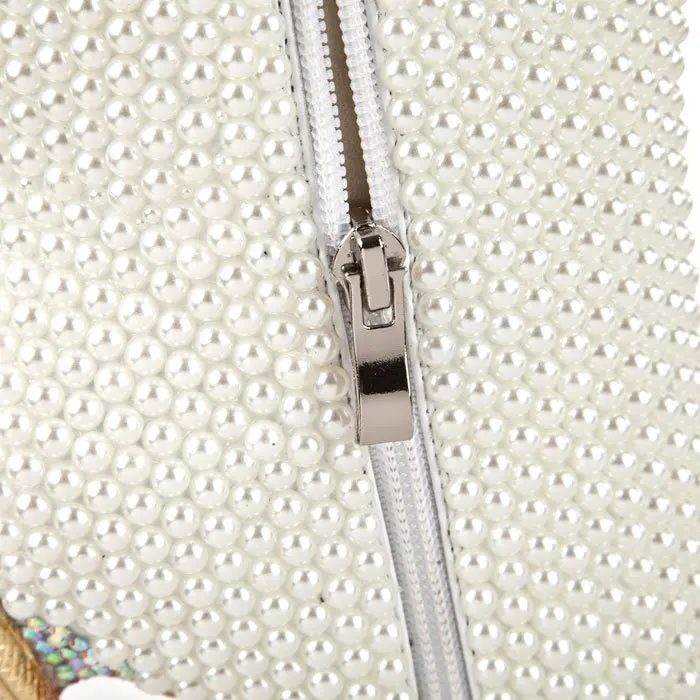 

European American New Sexy Pearl Metal Snake Heel Ankle Boots Fashion Pointed Toe Thin Heeled Side Zipper Nightclub High Heels