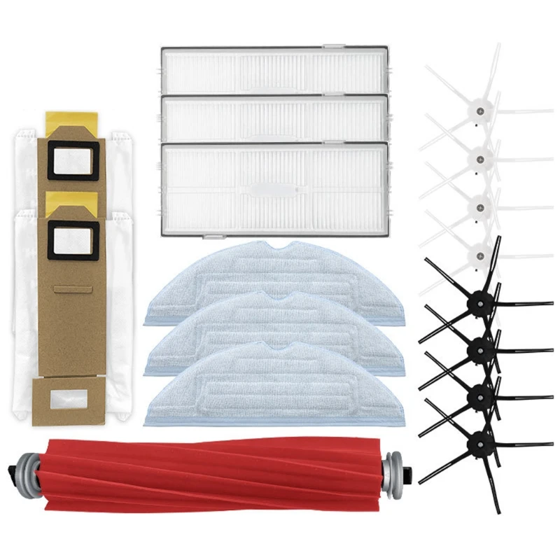 

Replacement HEPA Filter Compatible with T7S PLUS/S7 Vacuum Clearner Accessories Side Brushes Main Roller Brush