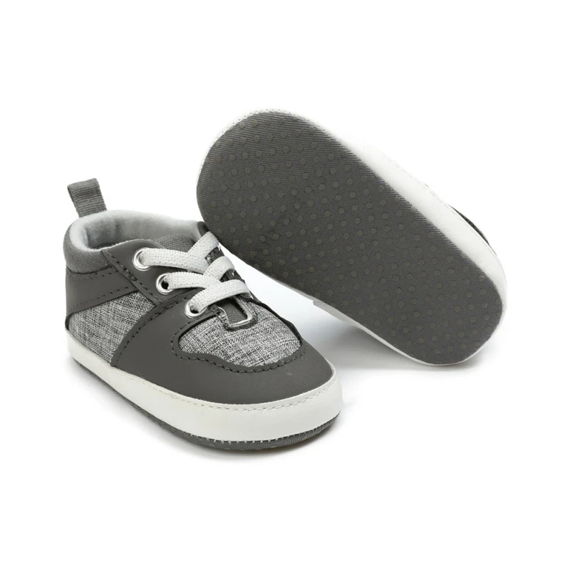 

Fashion Baby Boy Shoes Soft Sole Canvas Toddler First Walkers 0-12Months