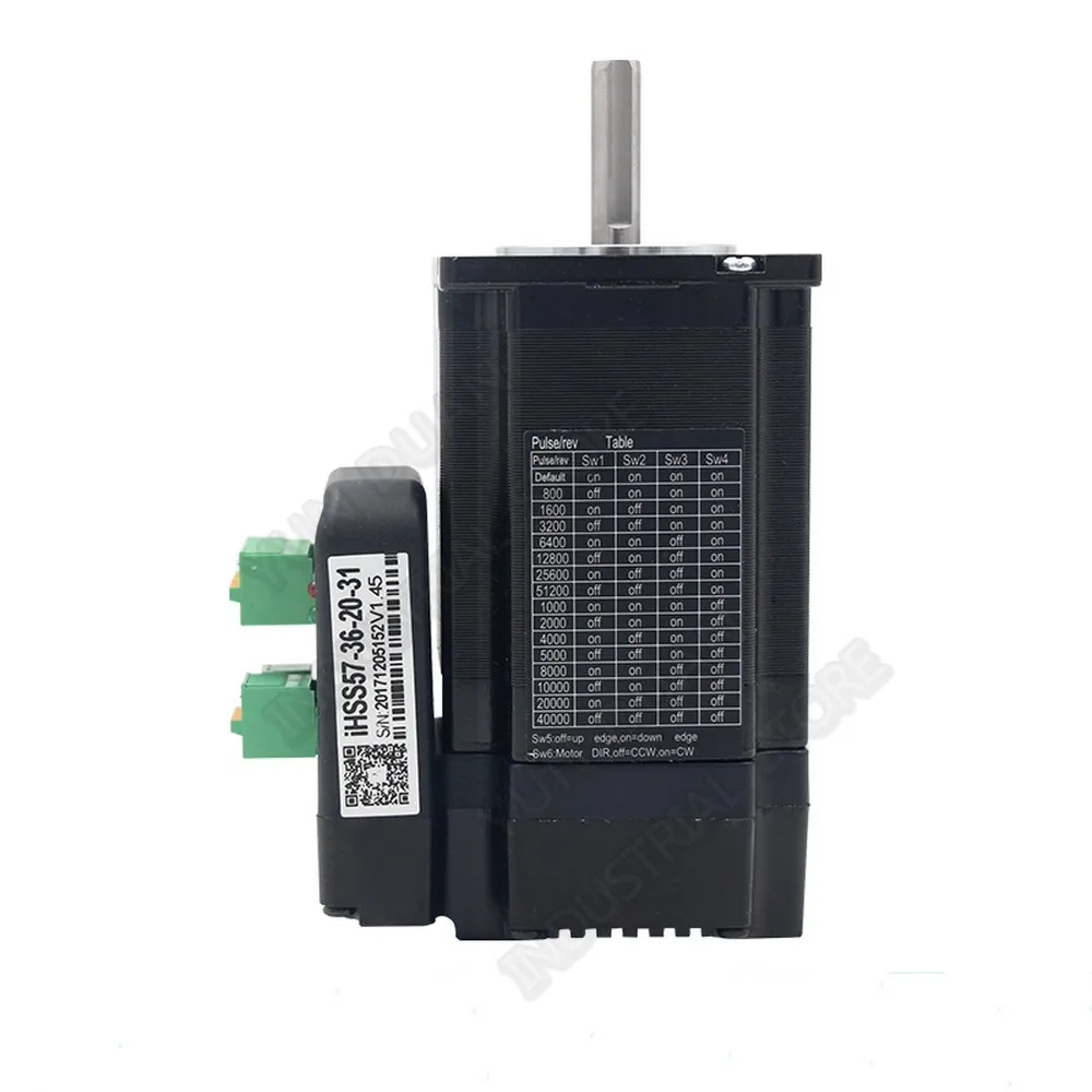 Гибридный Драйвер Двигателя с замкнутым контуром и сервоприводом 2 нм 286 унции в