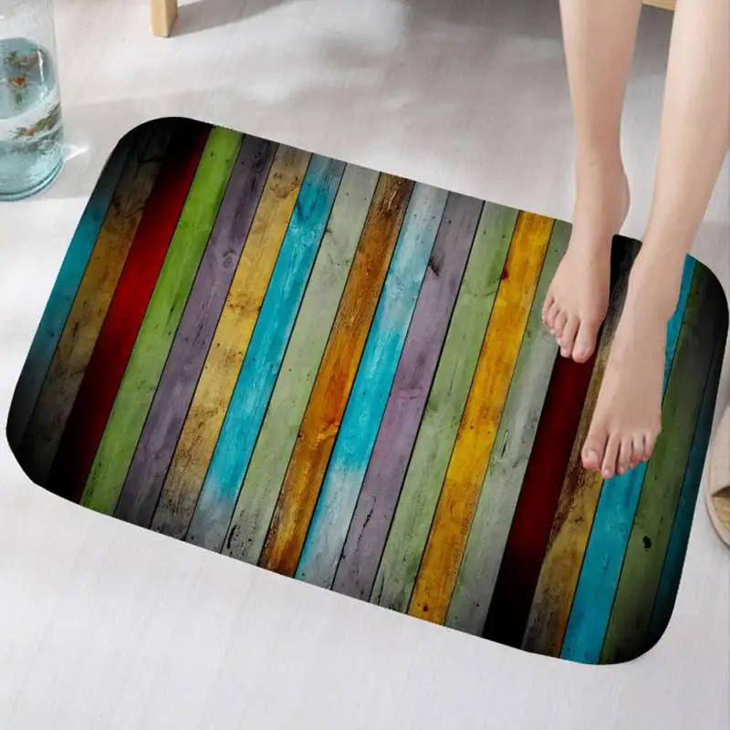 Креативный ковер Европейского типа с 3D принтом Рождественский нескользящий