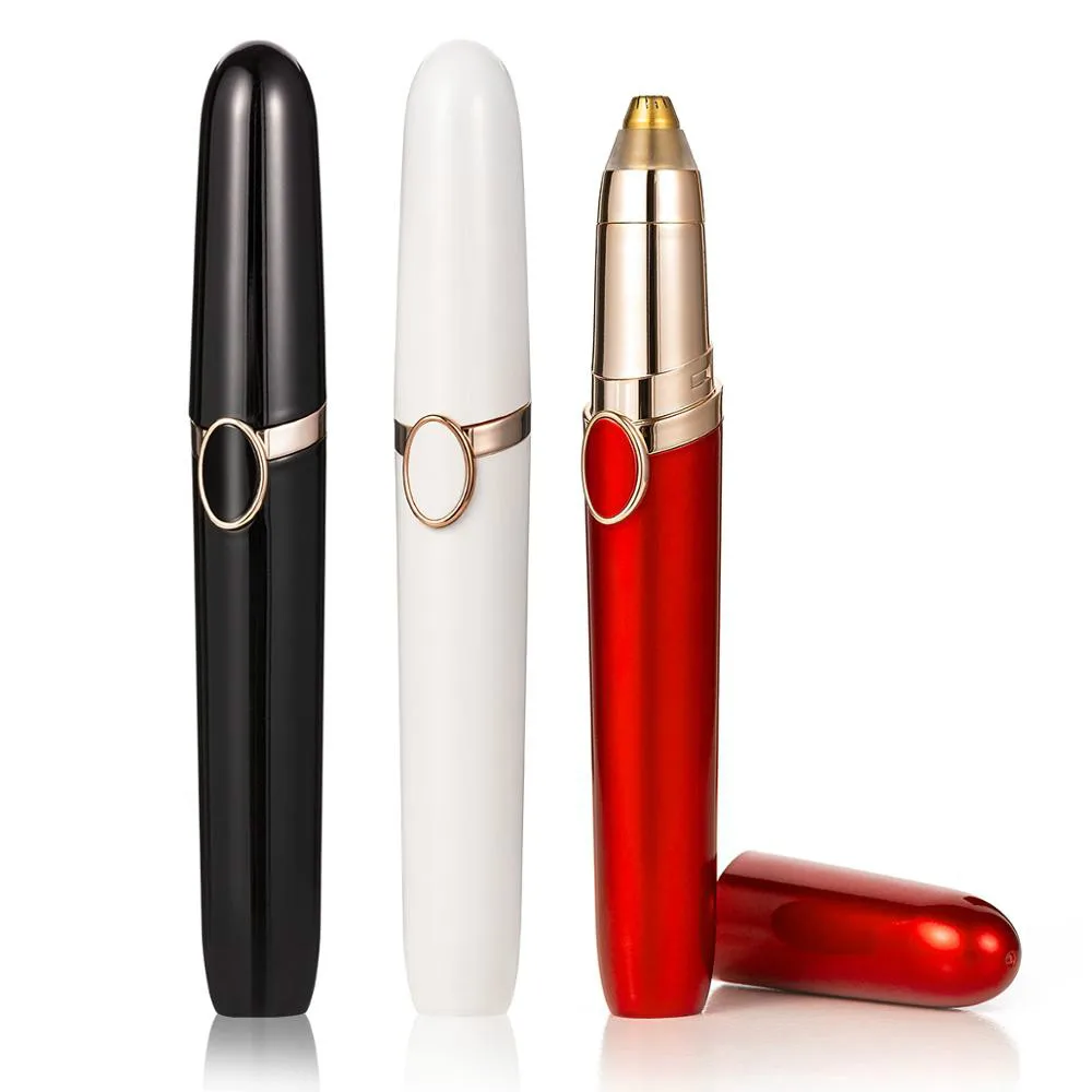 Electric Eyebrow Trimmer Hair Remover For Women Painless-precision Eye Brow Razor Epilator/facial Battery-operated | Красота и