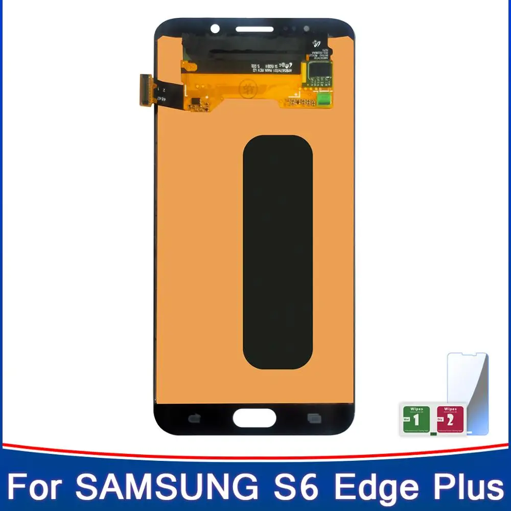 ЖК дисплей Super AMOLED качества AAA для SAMSUNG Galaxy s6 edge plus G928 G928F сенсорный экран