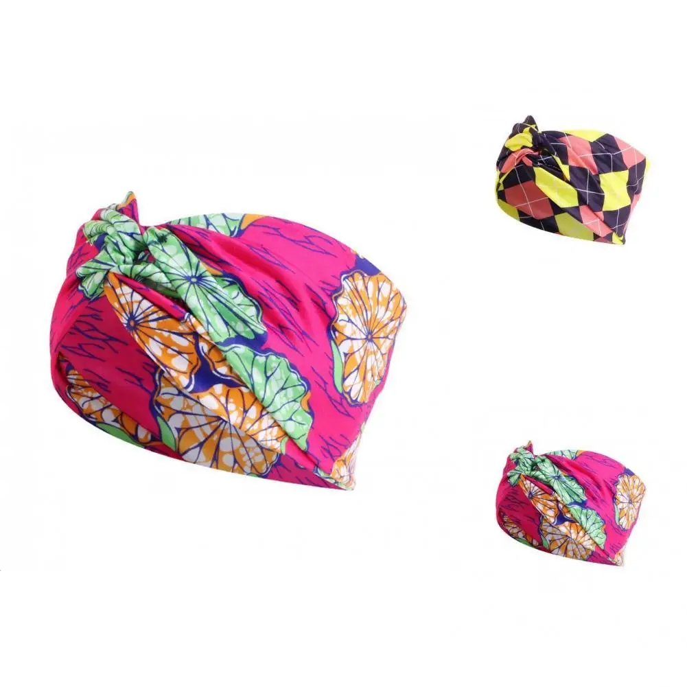 

Chic Women Headband Durable Hair Accessories Bohemian Print Women Headband Hair Band Yoga Hairband