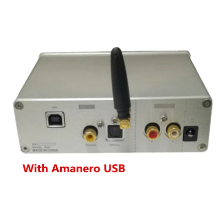 SU9 Dual AK4493 QC3003 Bluetooth 5,0 APTX HD amanero USB декодер DAC поддержка DSD с oled-дисплеем поддержка оптического коаксиального входа - Цвет: with Amanero USB