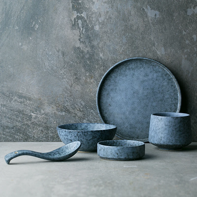 1 шт. керамические пластины Керамика столовая посуда тарелка матовый с суповую