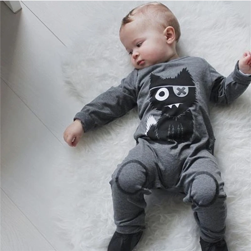 2021 новая модная одежда для сна новорожденных мальчиков Одежда девочек с длинным