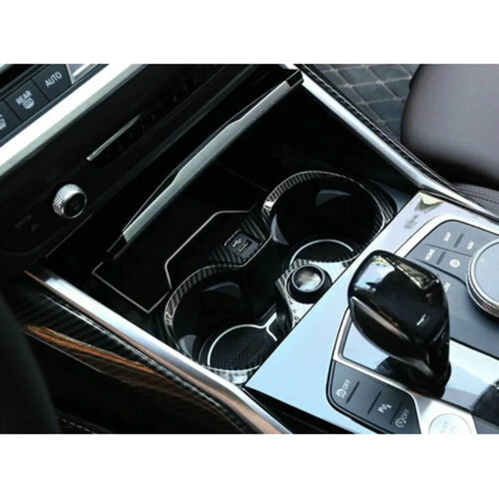 

Центральная консоль из углеродного волокна для BMW 3 серии G20 2019-2021, коробка переключения передач, панель, отделка, украшение интерьера автомо...